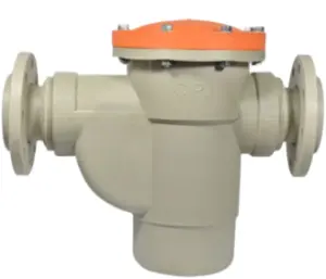 PP Basket Type Flanged Strainer